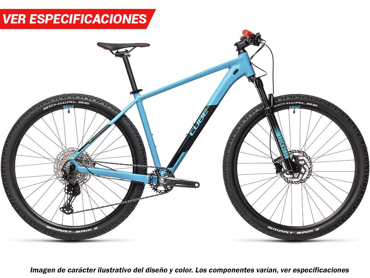 Bicicleta De Mtb Aluminio Cube Attention Sl 29 (nuevo) - Sumitate Argentina