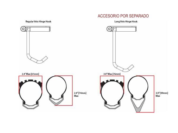 Exhibidor Feedback Sports Soporte Bicicleta Velo Hinge