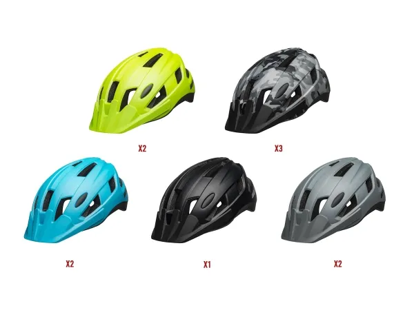 Casco BELL Strat Surtido x10